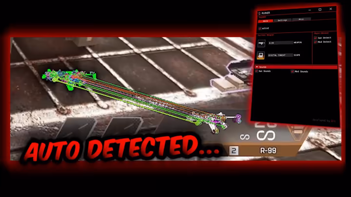 Automatic weapon detection video